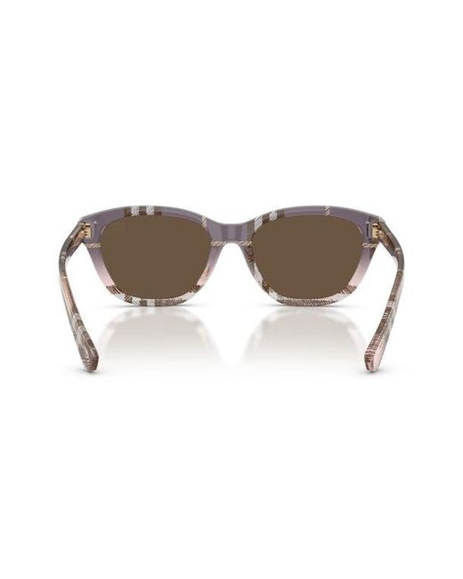 Burberry Brown 54Mm Rectangular Sunglasses