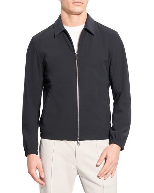Theory Black Brody Precision Packable Jacket for men