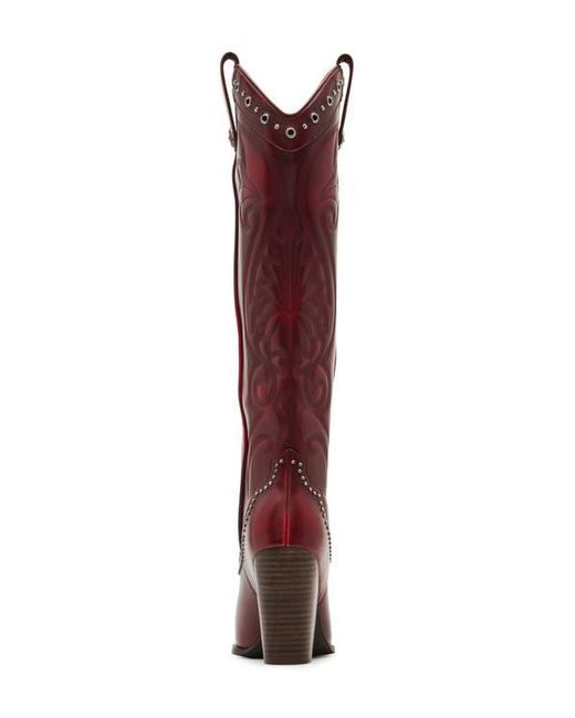 ★Steve Madden★新作★大人気★LASSO BROWN/RED★ブーツ Steve Madden Lasso Knee High Boot in Red | Lyst