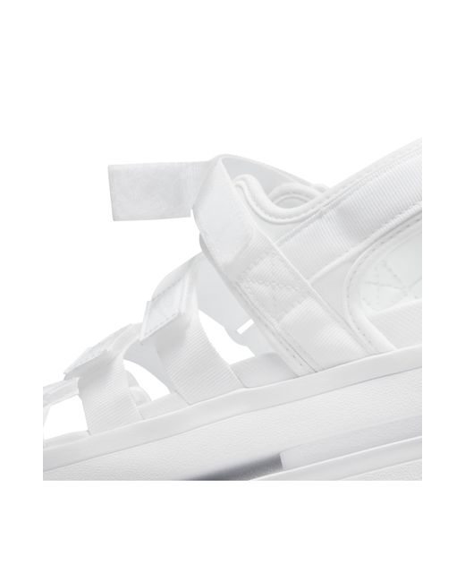 Nike White Icon Classic Sandals