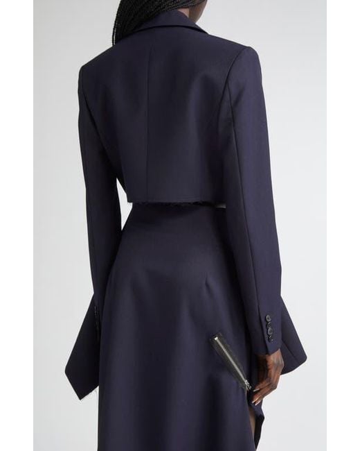 Monse Blue Cascade Tailored Jacket