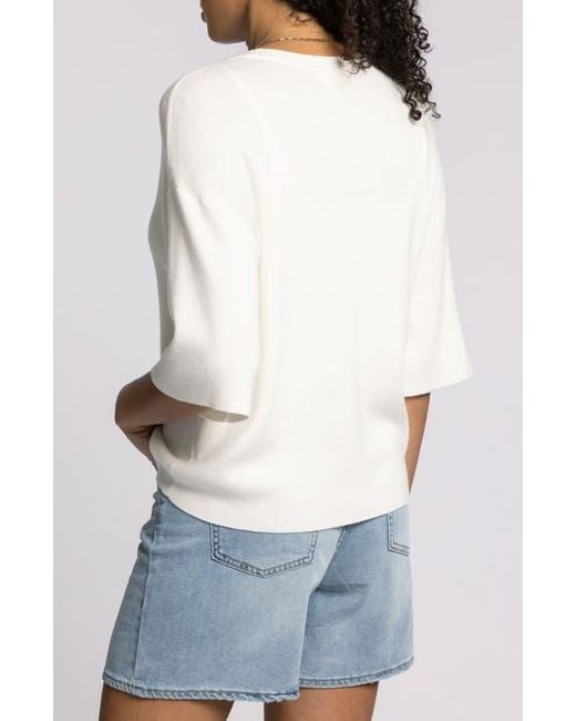 Thread & Supply White Alyssa Cardigan