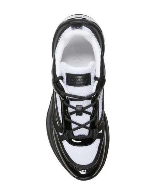 DKNY Black Juna Sneaker