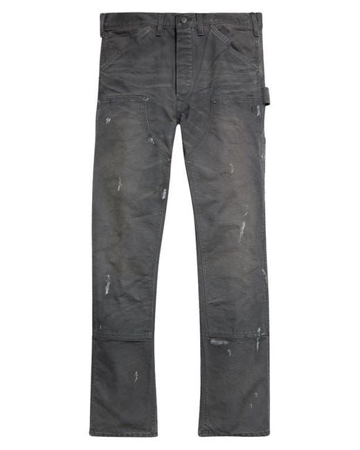 Ralph Lauren Jenkins Engineer Fit Distressed Canvas Carpenter