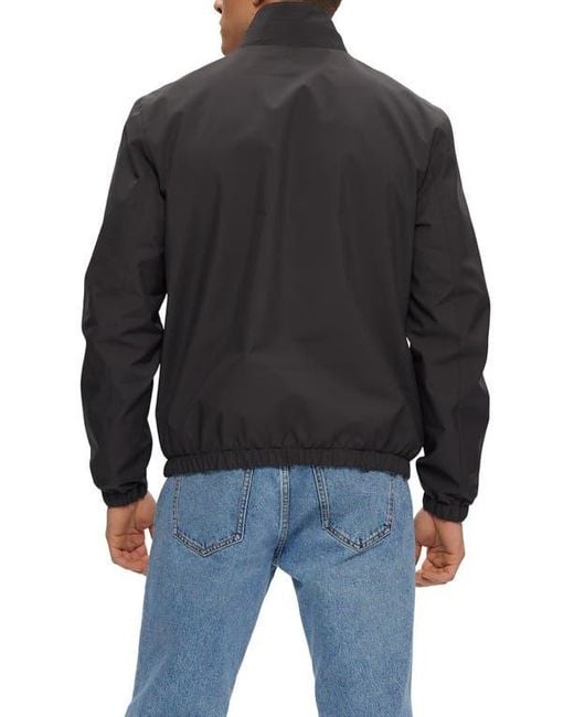Gorski Blue Reversible Zip Jacket for men