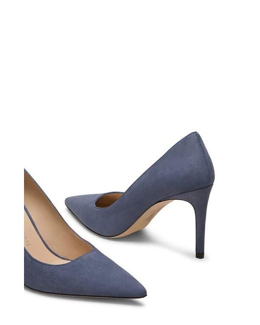Stuart Weitzman Blue Stuart Power 85 Pump