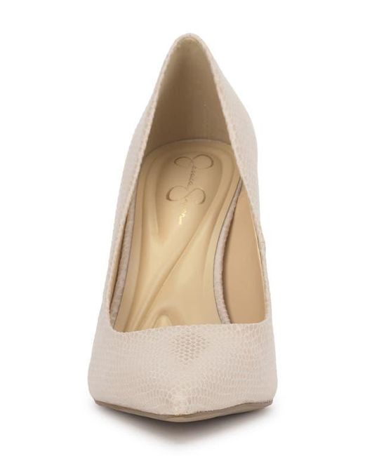 Jessica Simpson Natural Welica Pointed Toe Pump