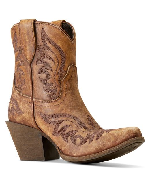 Ariat Brown Chandler Western Bootie