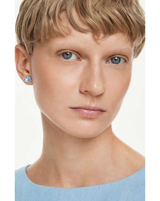 Swarovski Blue Magic Stud Earrings