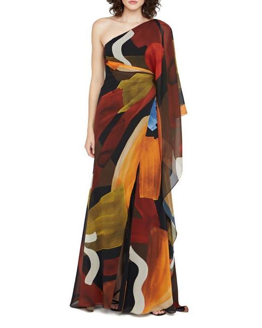 strapless open back dress Elegant One Shoulder Ruffle Midi Dress by EG Fashion