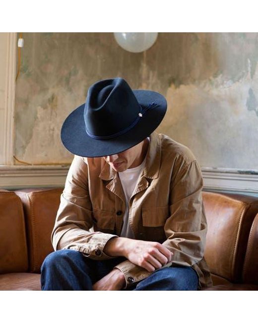 Stetson Blue Four Points Hat