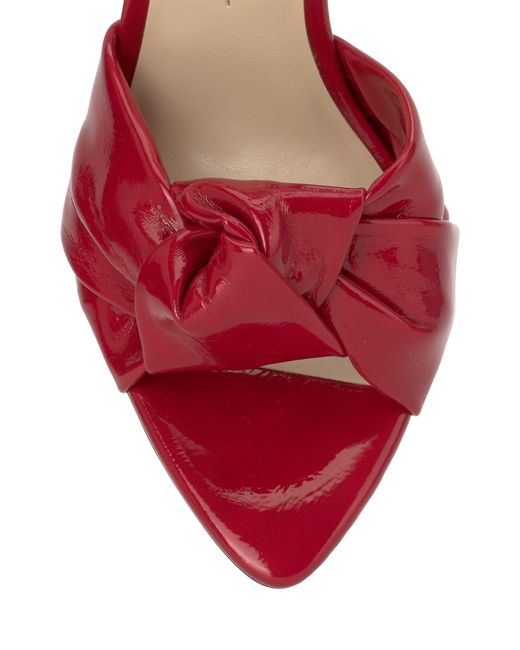 Jessica Simpson Red Neveny Ankle Strap Pointed Toe Sandal