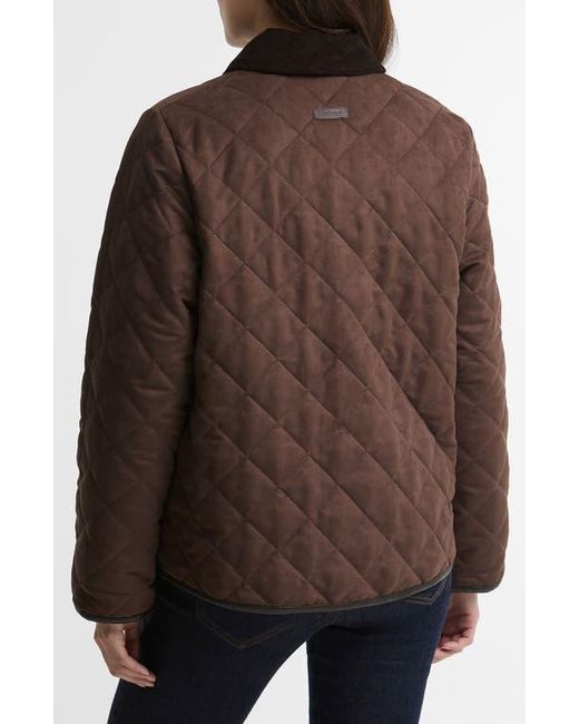 Barbour Brown Sonya Quilted Jacket