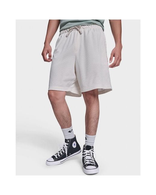 Converse White Star Mesh Short for men