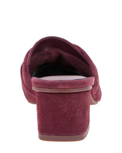 Splendid Purple Lanis Block Heel Mule