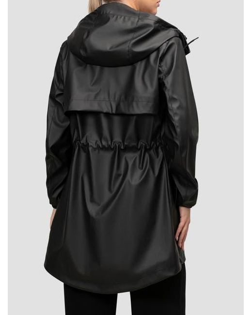 Jacket Black Aurora Cape Raincoat