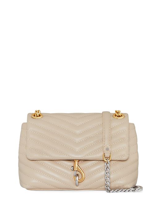 Rebecca Minkoff Edie Quilted Leather Convertible Crossbody Bag in ...