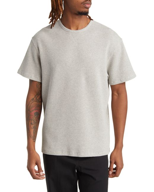 Saturdays NYC White Relaxed Waffle T-shirt for men