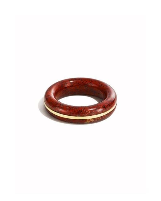 BY PARIAH Brown Essential Stack Ring