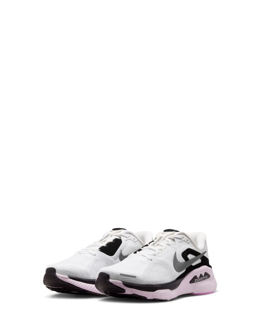 Nike White Structure Plus Running Shoe