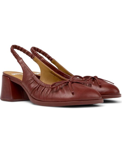 Camper Brown Kora Slingback Pump