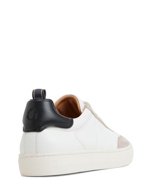 Brooks Brothers Men's White Emmerson Sneaker