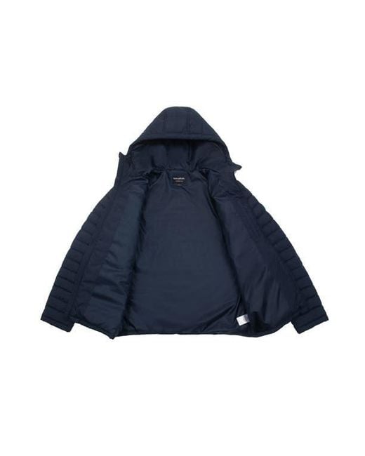 Rokka&Rolla Blue Midweight Puffer Jacket for men