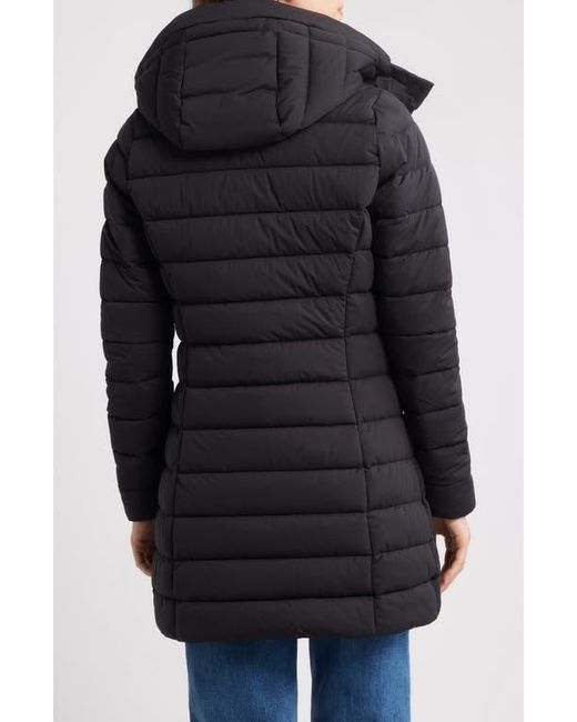 Save The Duck Black Dorothy Water Resistant Quilted Puffer Coat