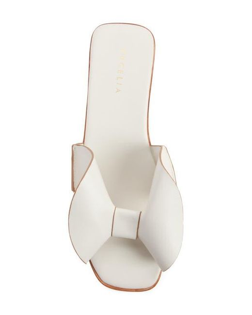 Cecelia New York White Wendy Slide Sandal