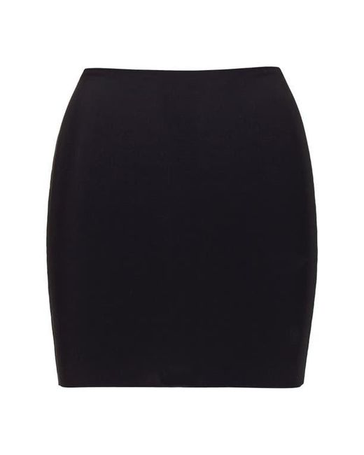 Commando Black Classic Mini Half Slip Skort