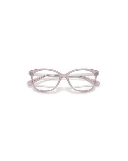 Michael Kors Metallic 51Mm Rectangle Optical Glasses