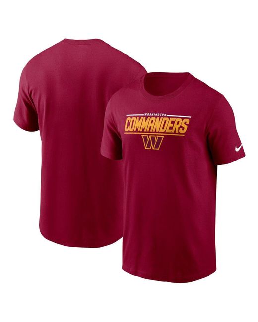 Nike Washington Commanders Icon Legend Long Sleeve T-shirt At Nordstrom in  Black for Men