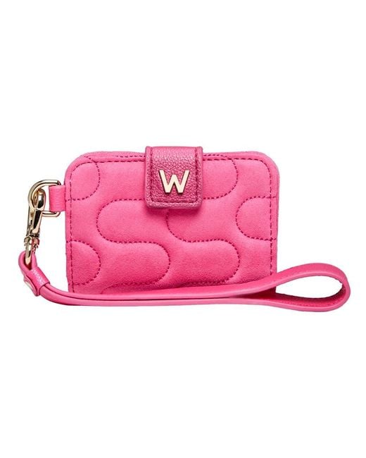 Wolf Pink Mimi Swirl Card Case