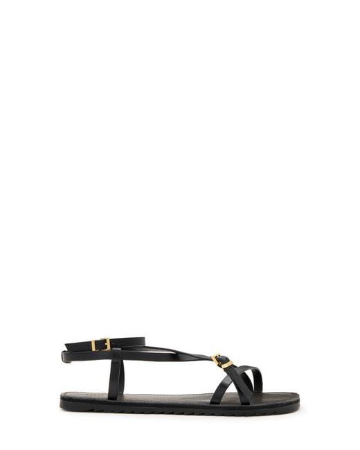 AllSaints Black Tyla Ankle Strap Sandal