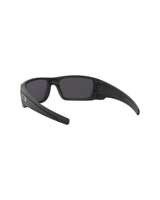 Oakley Gray Fuel Cell 60Mm Rectangular Sunglasses for men