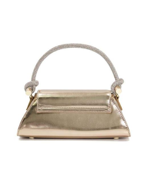 Dune Metallic Brynley Clutch