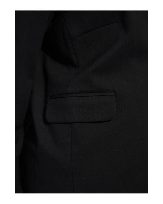 Lyssé Black Ntials One-Button Ponte Blazer