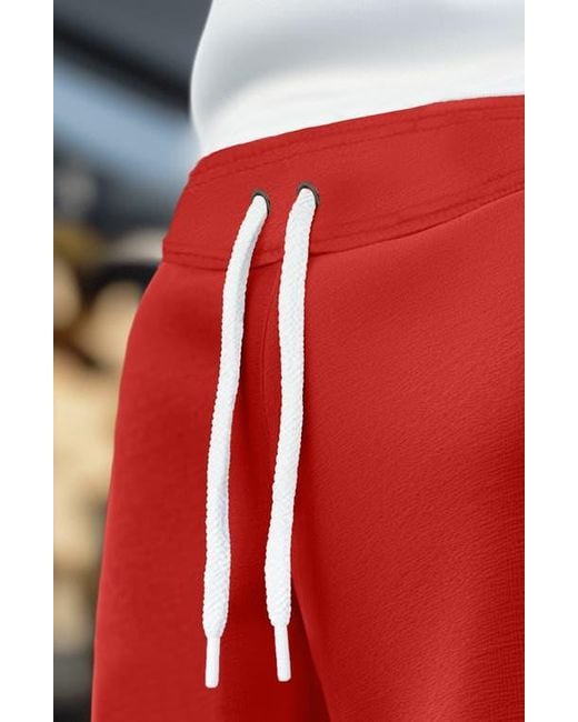 Alix Red Alien Midweight Fleece Jogger Pant for men
