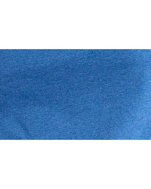 Seasalt Cornwall Blue Easel Long Sleeve Stretch Organic Cotton Top