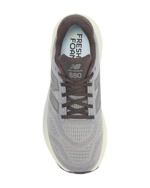 New Balance White Fresh Foam X 880 V15 Running Shoe for men