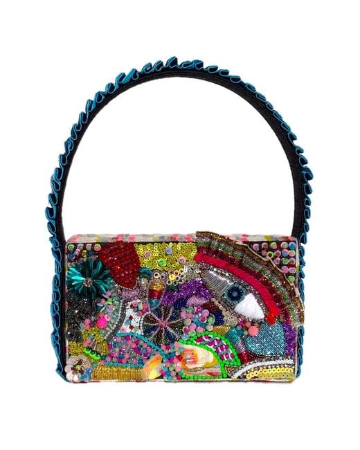 Simitri Blue How Bazaar Bag