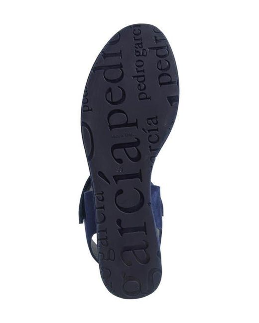 Pedro Garcia Blue Nirvana Platform Sandal