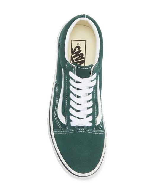 Vans Blue U Old Skool Platform Sneakers