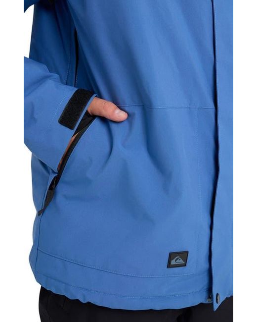 Quiksilver Blue Mission Water Resistant Warmflight Insulated Jacket for men