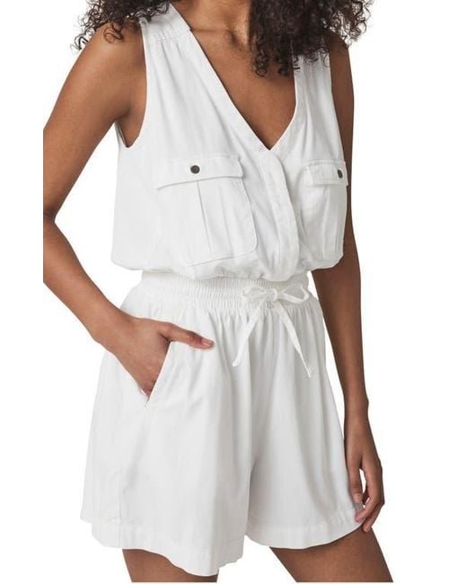 Splendid White Adelina Romper