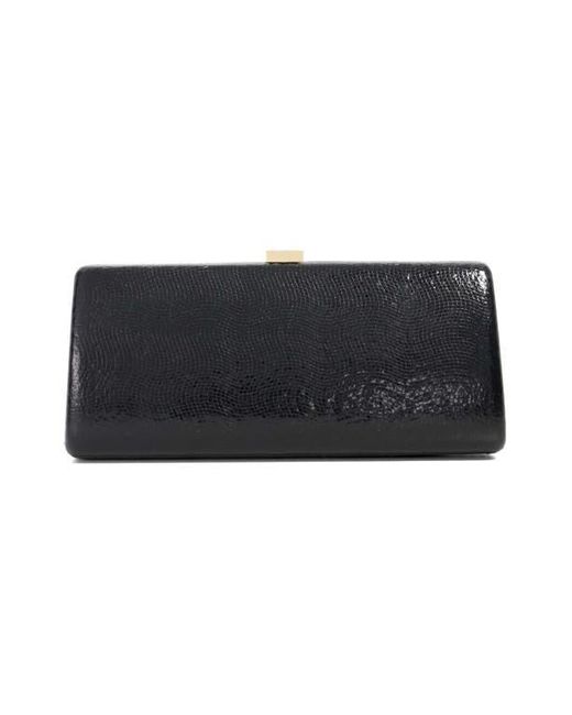 Dune Gray Belinda Frame Clutch