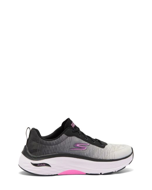 Skechers White Max Cushioning Arch Fit - Delphi Running Shoe