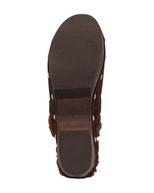 Andre Assous Brown Orla Platform Clog