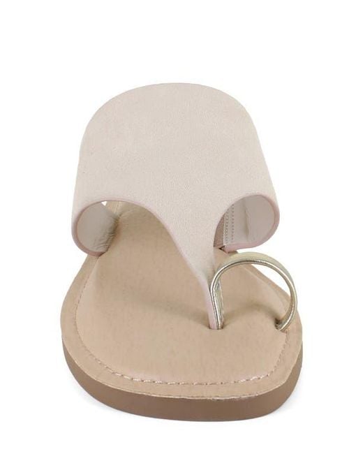 Splendid Multicolor Lily Toe Loop Sandal