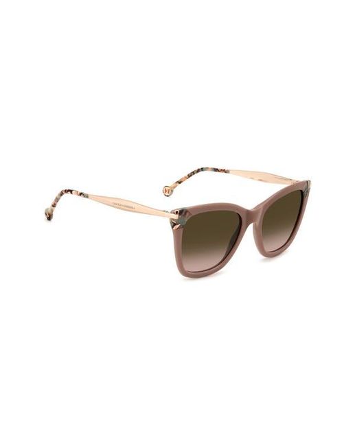 Carolina Herrera Multicolor Her 54Mm Gradient Rectangular Sunglasses